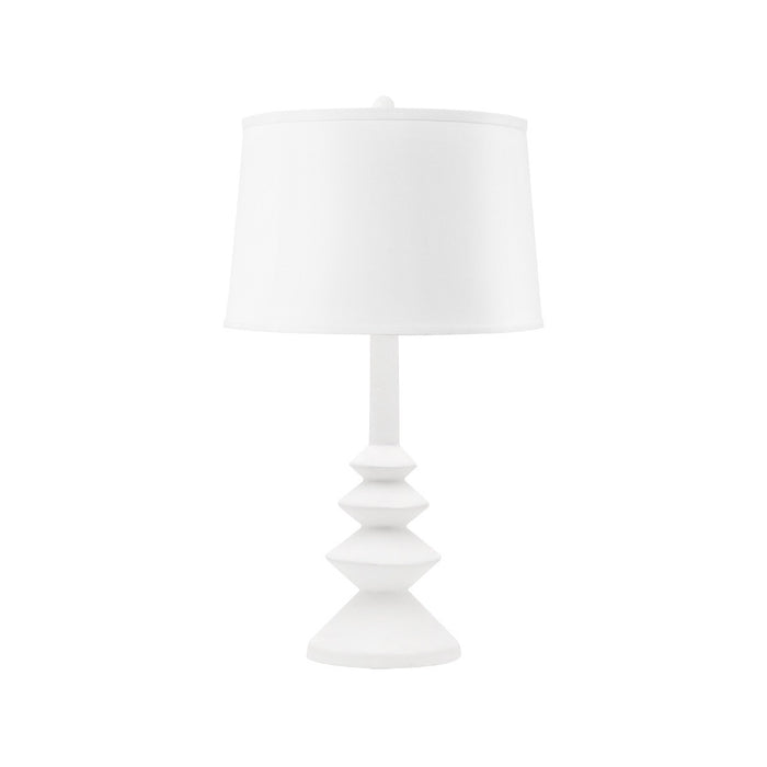 Villa & House Ernst Lamp  Without Shade, Plaster White