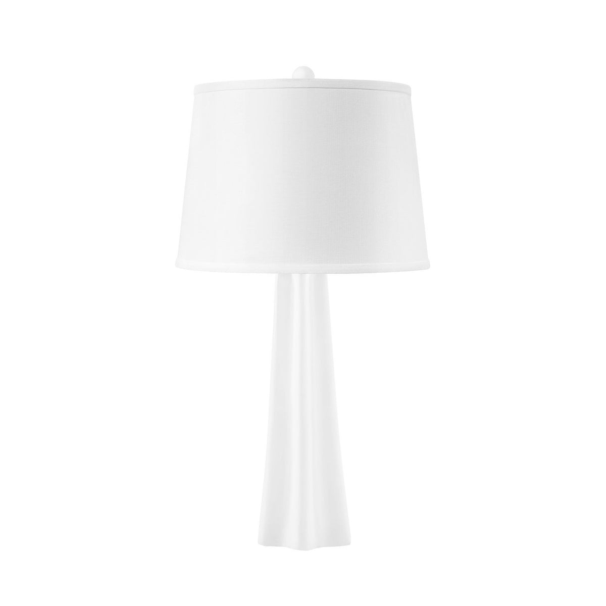 Villa & House Estrella Lamp Without Shade, Plaster White