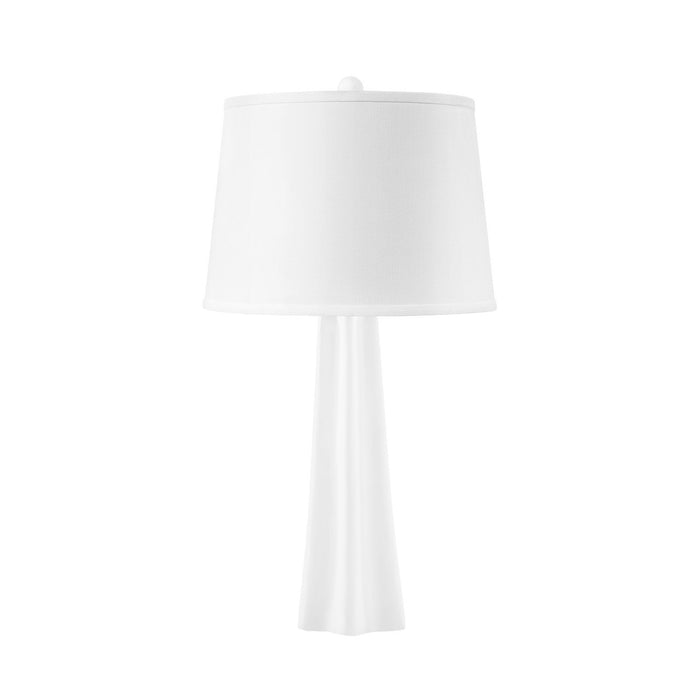 Villa & House Estrella Lamp Without Shade, Plaster White