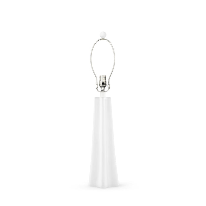 Villa & House Estrella Lamp Without Shade, Plaster White