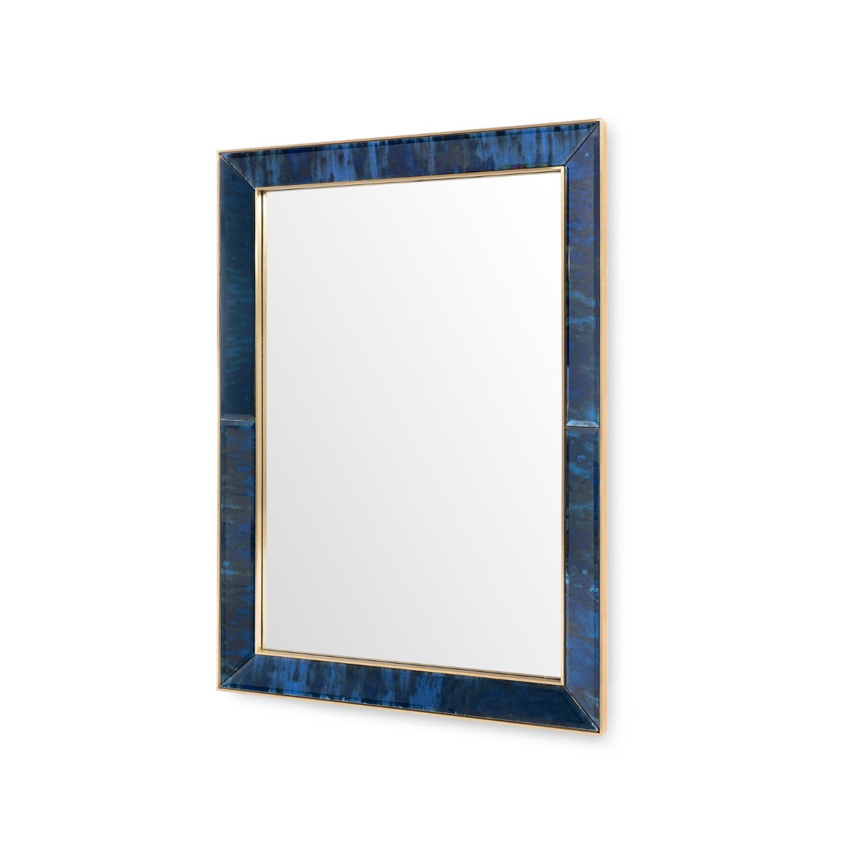 Villa & House Etienne Large Mirror, Antique Midnight Blue