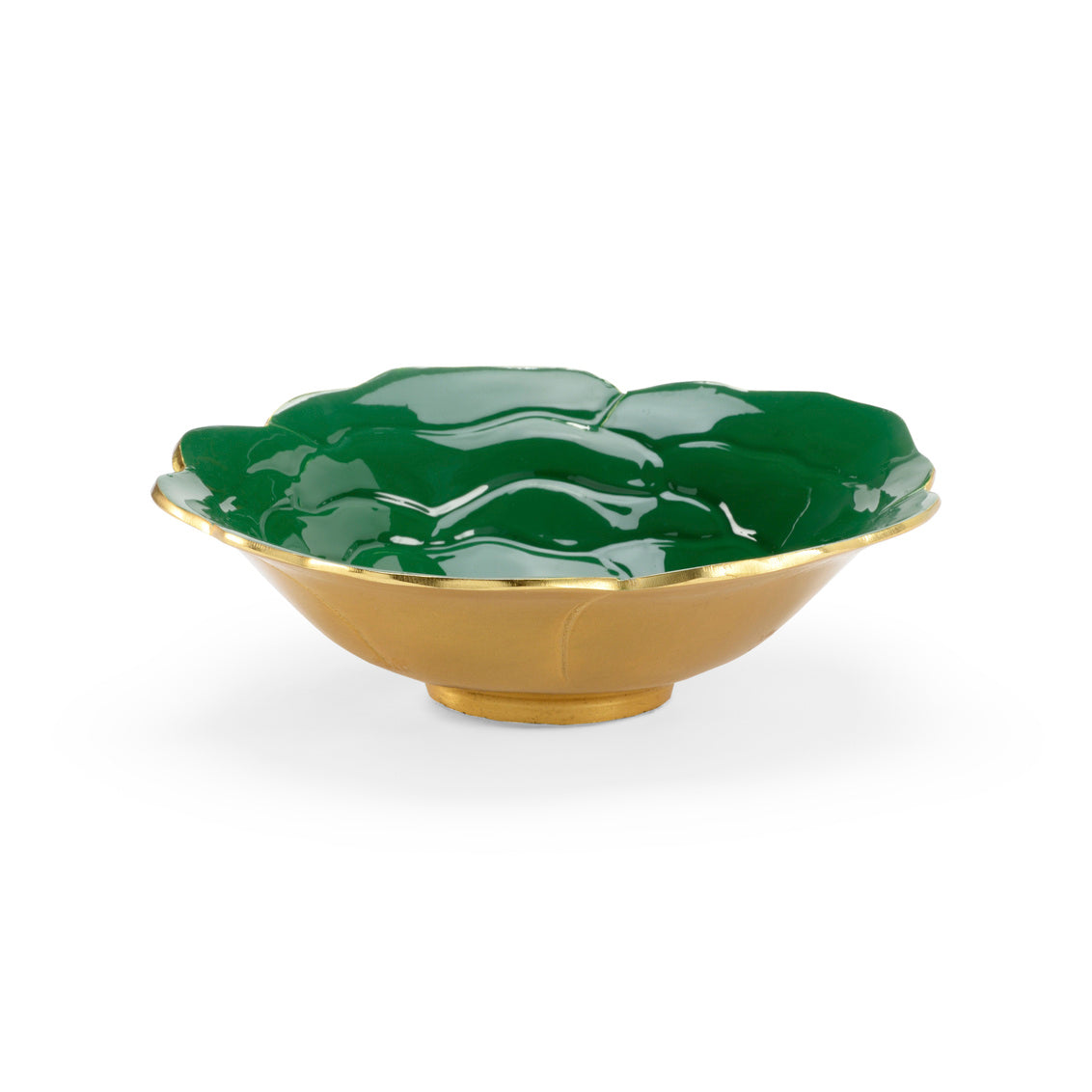 Chelsea House Green Enameled Bowl (Sm)