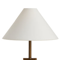 Chelsea House Overhill Table Lamp - Aged Brass