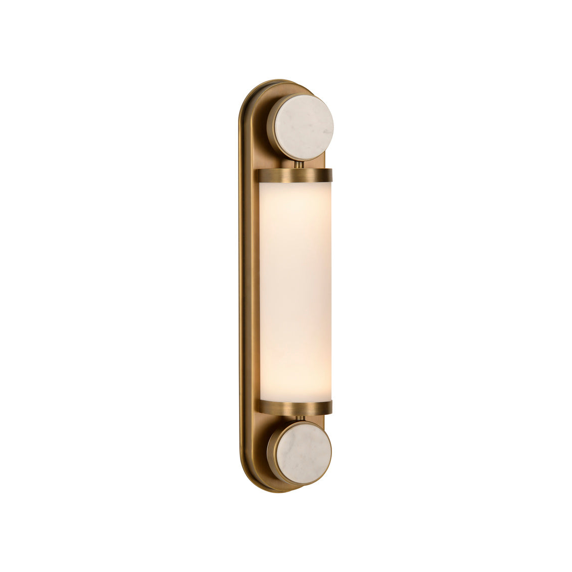 Wildwood Emmons Sconce - Antique Brass/Tall