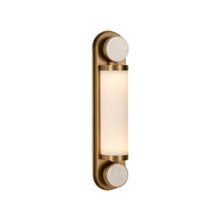 Wildwood Emmons Sconce - Antique Brass/Tall