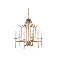 Wildwood Bamboo Chandelier - Silver