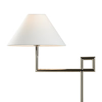 Chelsea House St. Dunstan Floor Lamp - Polished Nickel
