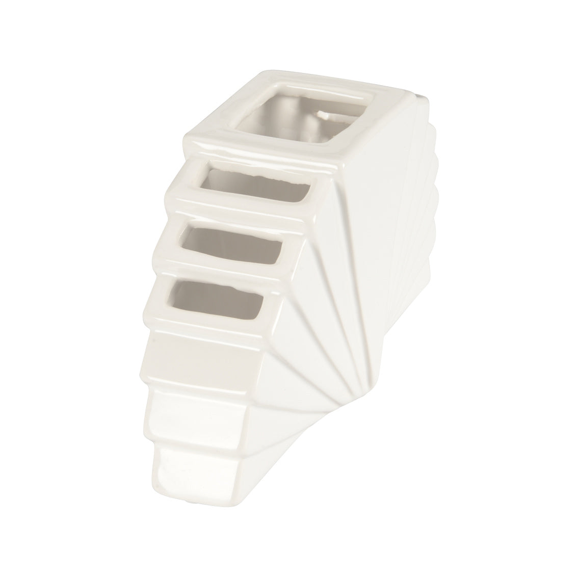 Chelsea House La Feria Vase - White (Sm)