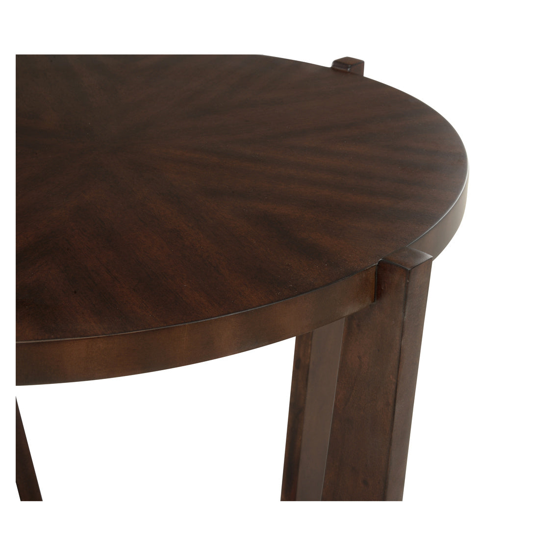 Chelsea House Ardoise Side Table - Mahogany