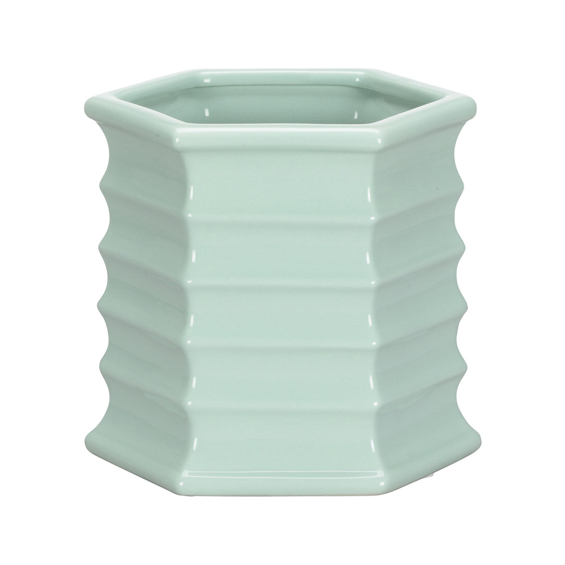 Chelsea House Willow Planter - Seafoam (Sm)