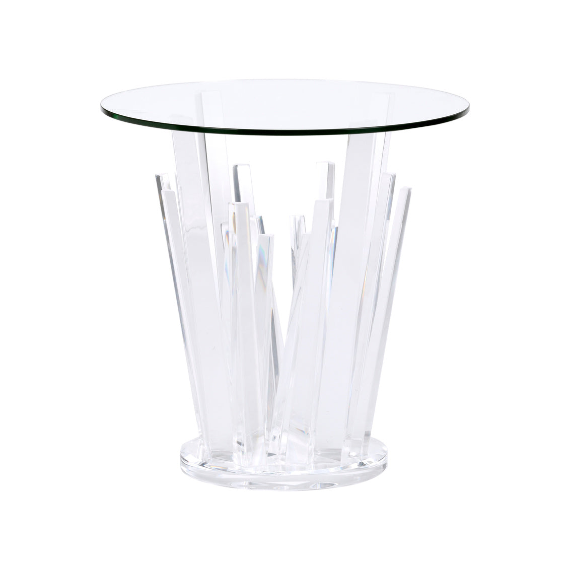 Wildwood Geode End Table - Clear