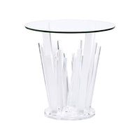 Wildwood Geode End Table - Clear