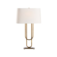 Chelsea House Odeon Table Lamp - Aged Brass