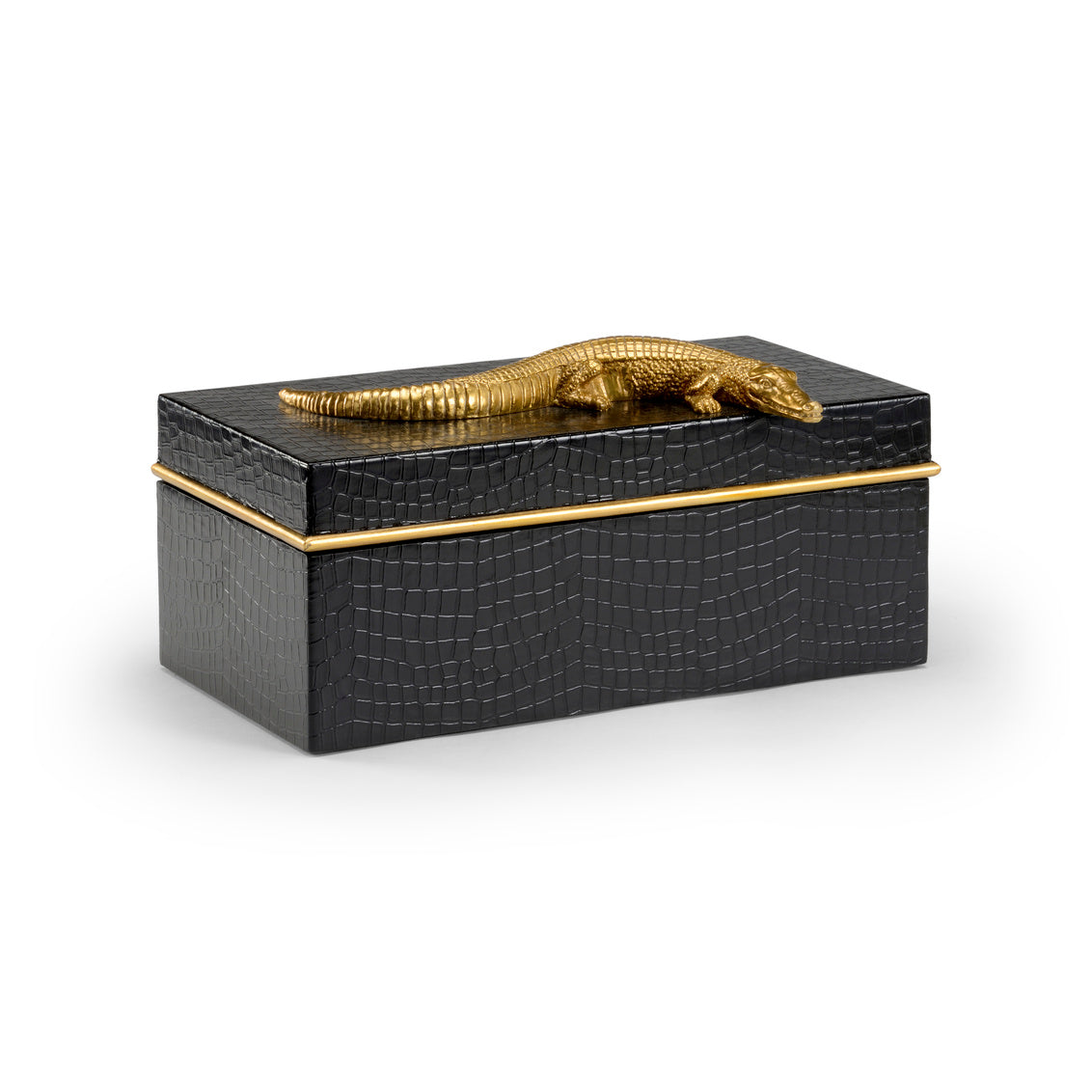 Chelsea House Alligator Box - Black