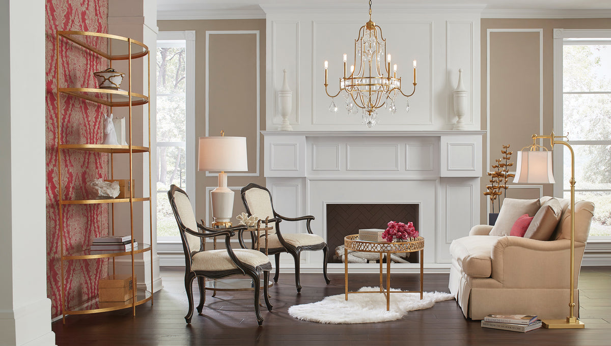Wildwood Buckhead Small Chandelier - Gold