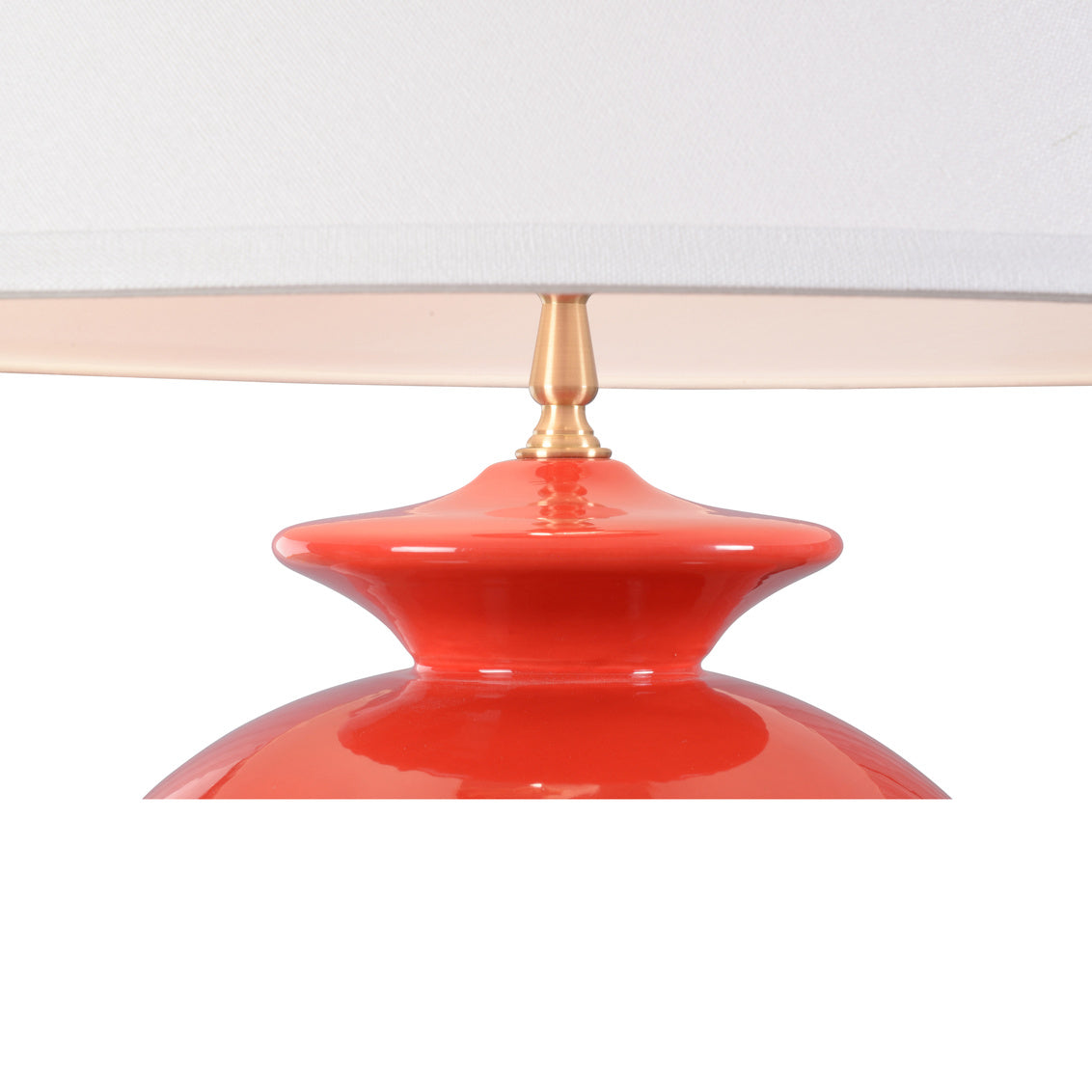 Chelsea House Opus Ceramic Lamp - Red