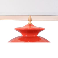 Chelsea House Opus Ceramic Lamp - Red