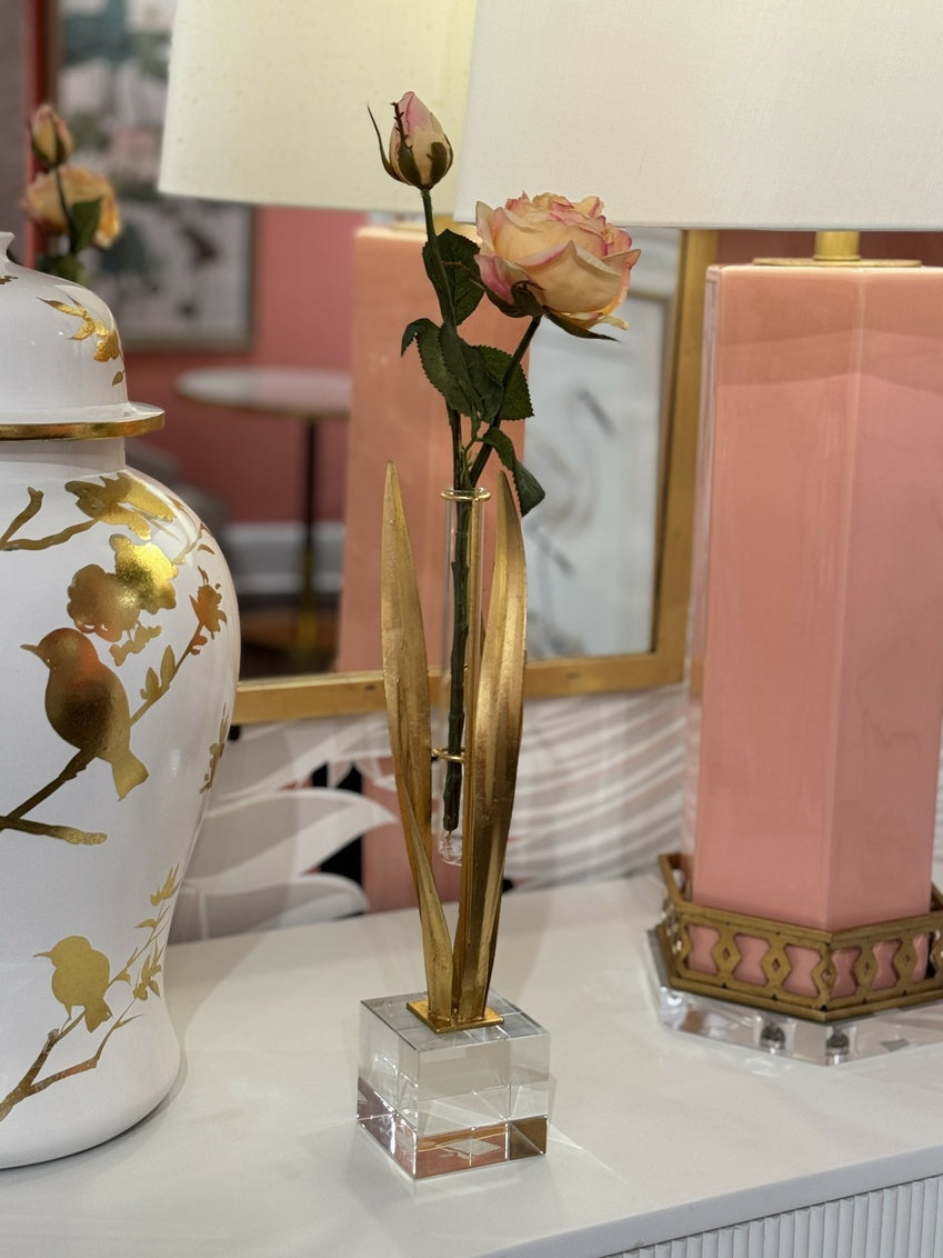 Chelsea House Gold Leaf Vase