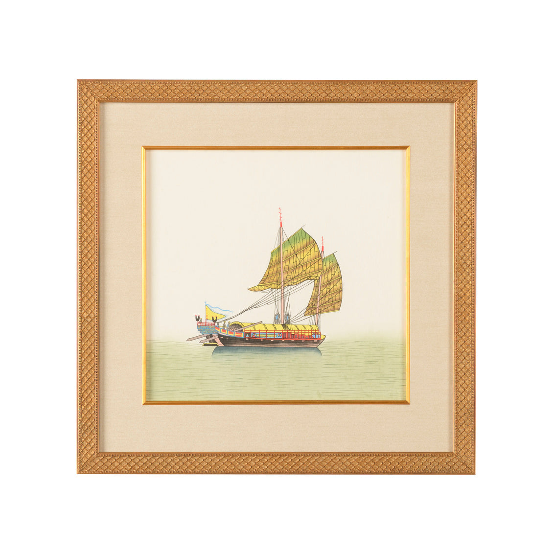 Chelsea House Chin. Junk Sail-Half