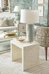 Chelsea House Fulton Vase Lamp - Green