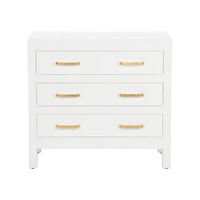 Chelsea House Gracious Chest - White