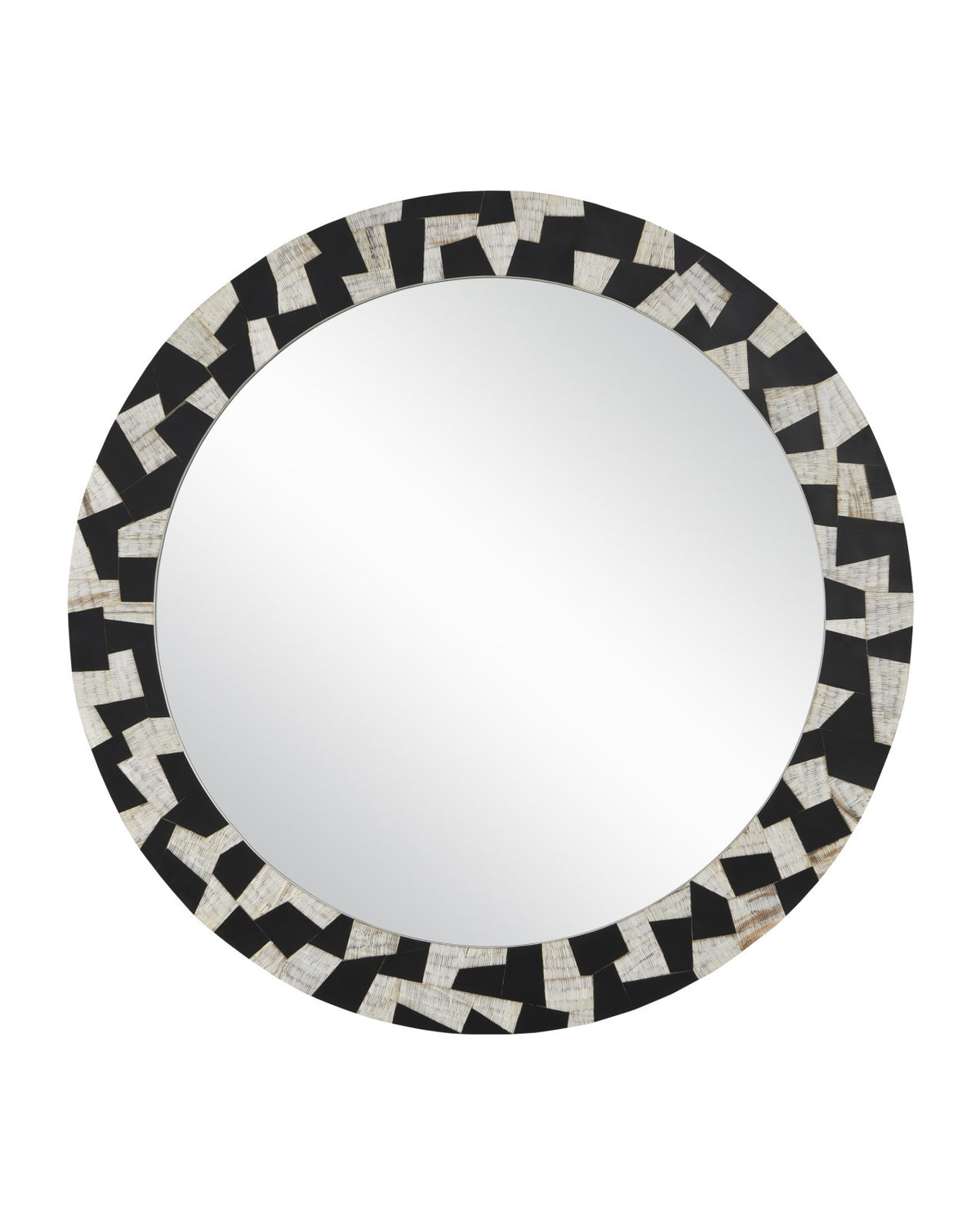 Bindu Round Mirror