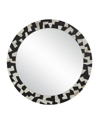 Bindu Round Mirror