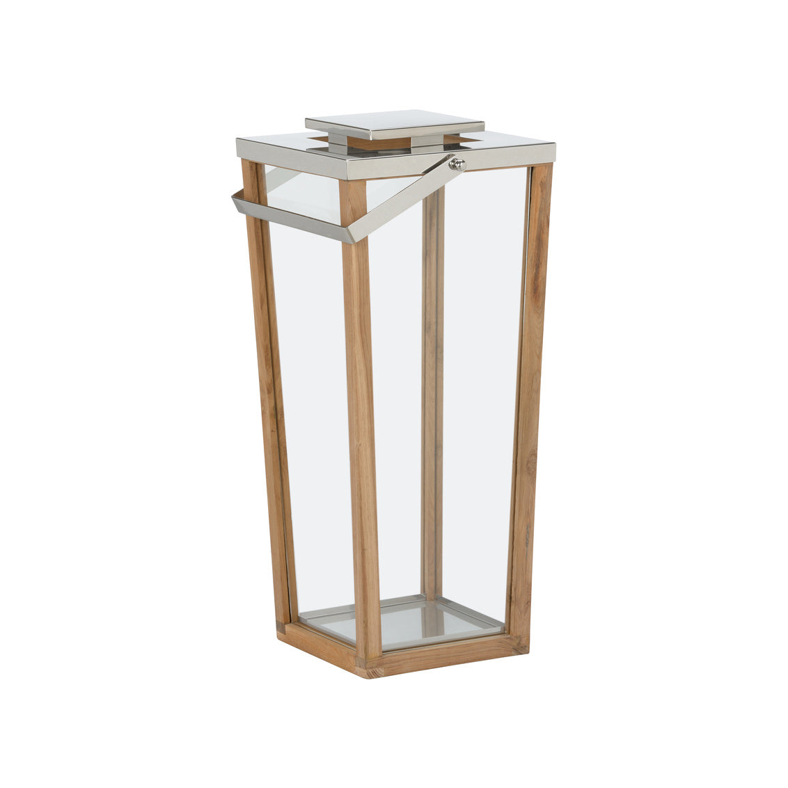 Wildwood Lanai Teak and Glass Hurricane - LG