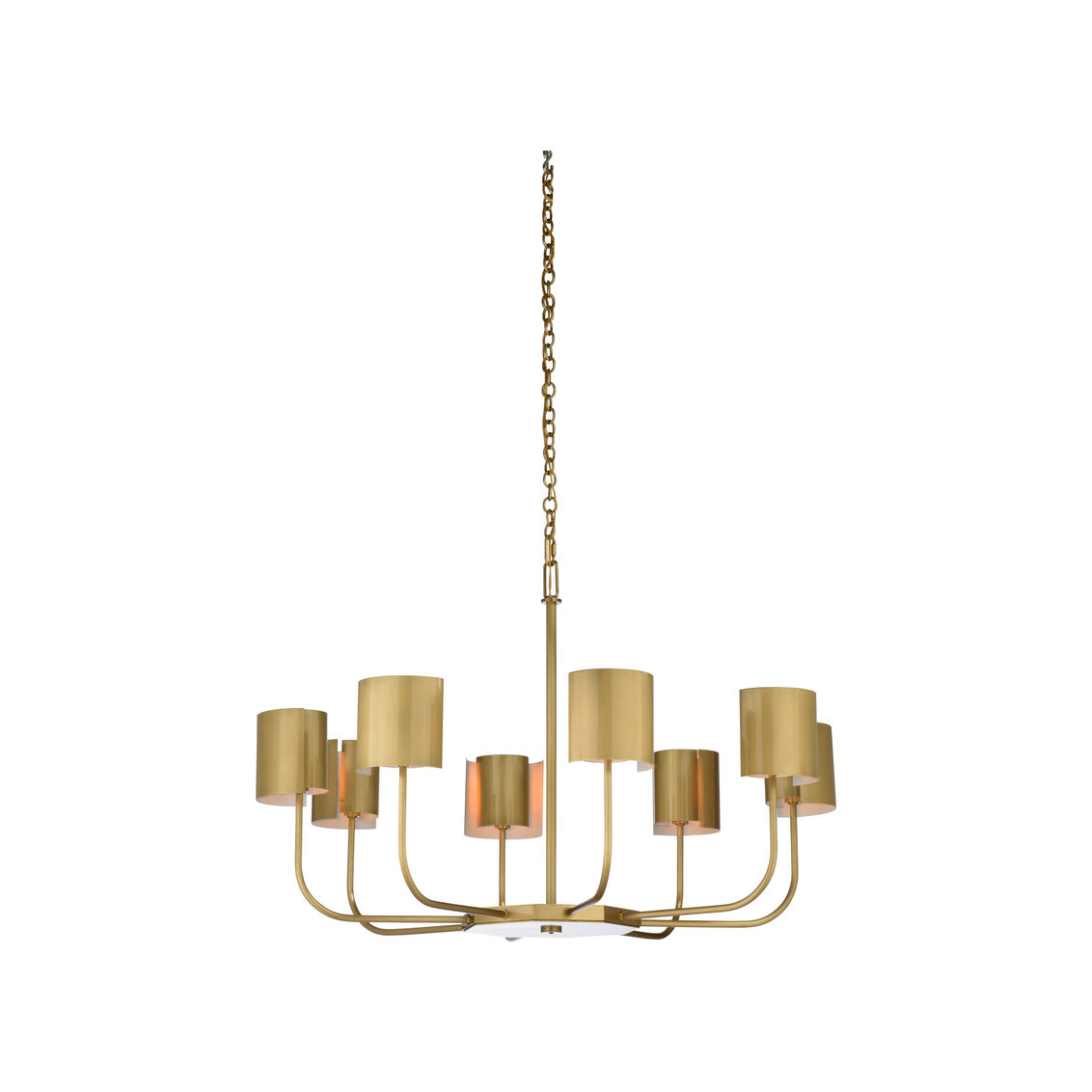 Wildwood Castle Yard Chandelier - Brass