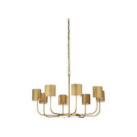 Wildwood Castle Yard Chandelier - Brass