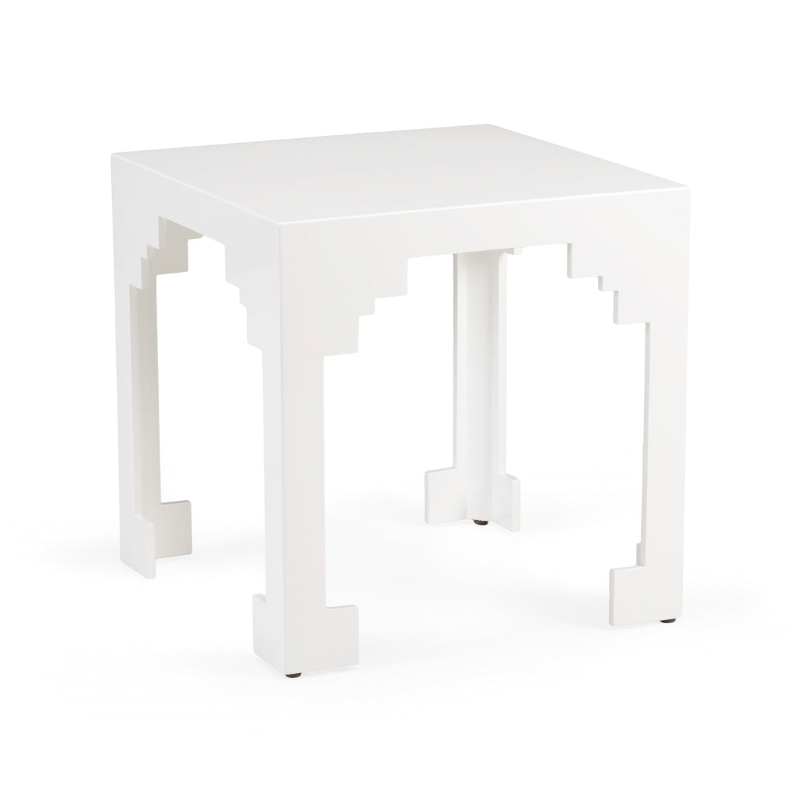 Chelsea House Cut Corner Table - White (Lg)