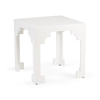 Chelsea House Cut Corner Table - White (Lg)