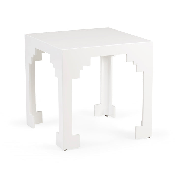 Chelsea House Cut Corner Table - White (Lg)