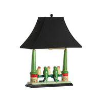 Wildwood Budgies Lamp