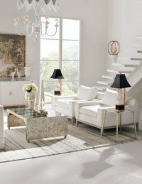 Chelsea House Fern Chandelier - White