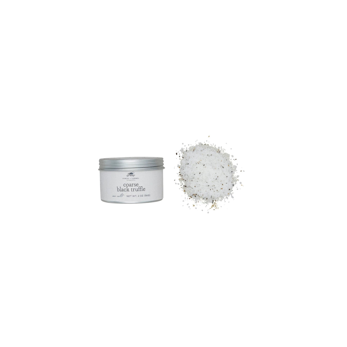 Design Shop Coarse Black Truffle Sea Salt