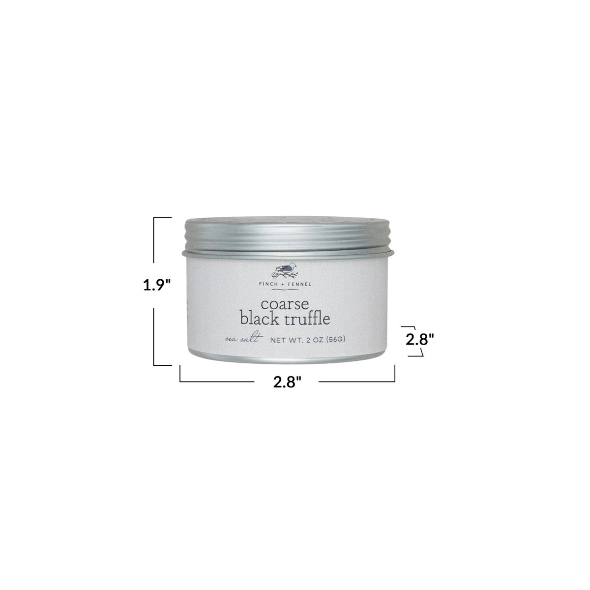 Design Shop Coarse Black Truffle Sea Salt