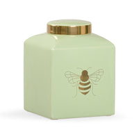 Chelsea House Bee Gracious Ginger Jar - Pistachio