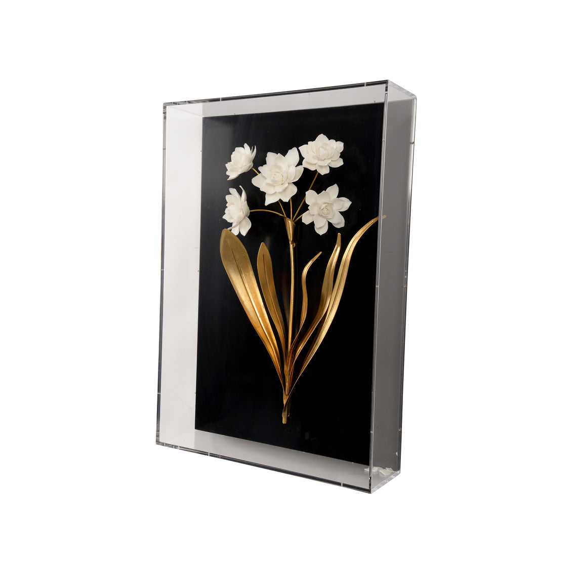 Chelsea House Porcelain Flower Black -  D