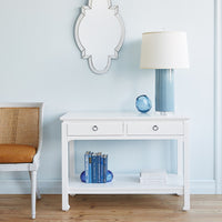 Villa & House Formosa Lamp Without Shade, Smoke Blue