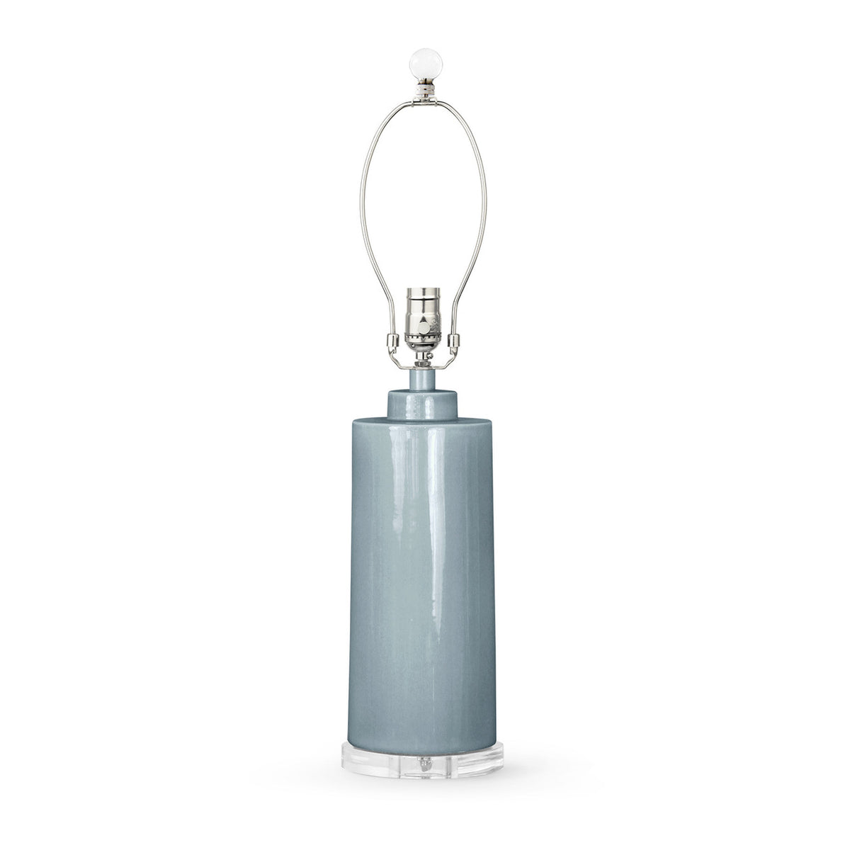 Villa & House Formosa Lamp Without Shade, Smoke Blue
