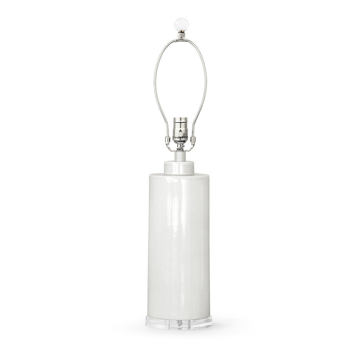 Villa & House Formosa Lamp Without Shade, White Cloud