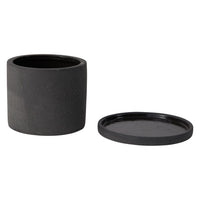 Design Shop Easton Pot with Saucer 5.5"x 4.25"