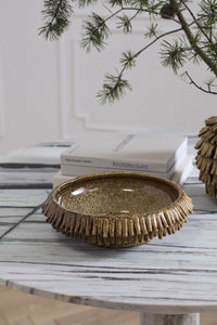 Design Shop Fringe Bowl 14.25"x 3.5"