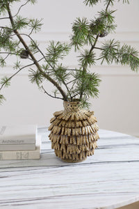 Design Shop Fringe Vase 9.25"x 10.25"