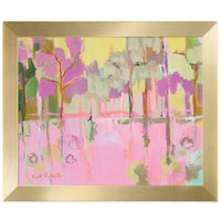 Blush Medley Framed Canvas Art