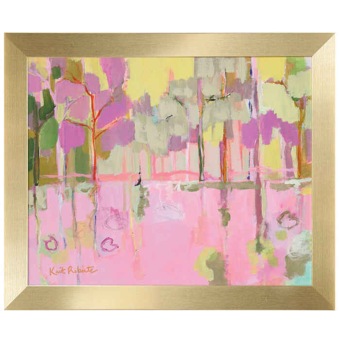Blush Medley Framed Canvas Art