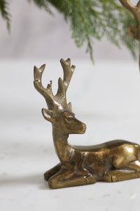 Design Shop Glenwood Deer Figurine 6.5"x 2.25"x 8.75", Set of 2
