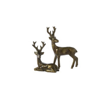 Design Shop Glenwood Deer Figurine 5"x 2.5"x 5.75", Set of 2