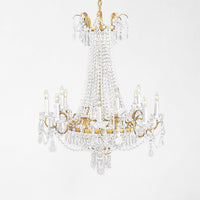 PRIMAVERA gold chandelier